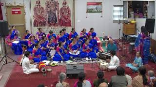 SSBTNJ Sangeetha Seva live - Bhajan Sangeetha Sevaa bySmt. Bhuvana Venkat \u0026 Group, NJ