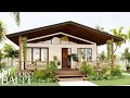 Simple and Elegant Modern Bungalow House Design | 3-Bedroom