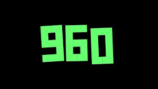 960 Seconds Physics Timer