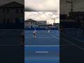 Awesome doubles point with a block  at an ITF 15K #tennis