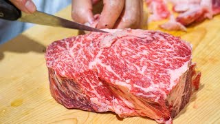 Japanese Steak - THICK WAGYU BEEF at Shima Steak (西洋料理 島) — Best of Tokyo Food T