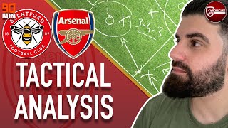 BRENTFORD 2-0 ARSENAL | PREMIER LEAGUE | TACTICAL ANALYSIS | AN OVER-RELIANCE ON TIERNEY