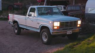 1986 Ford Truck Starting Up