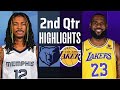 Los Angeles Lakers vs. Memphis Grizzlies 2nd QTR Full Highlights - Nov 6 - 2024 NBA Highlights