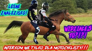 SZOK! Co znaleźliśmy w lesie!? Uclear Interkom nie tylko dla motocyklisty! | Moto vlog Moto Addicts