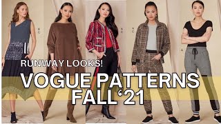 VOGUE Fall 2021 SEWING PATTERNS Release ~ Designer Inspiration