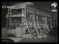 germany world s largest boat lift under construction in niederfinow 1929