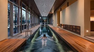 BEAUTIFUL INDOOR SWIMMING POOL DESIGN IDEAS | LUXURY SMALL HOME INDOOR SWIM POOL DECOR INSPIRATION