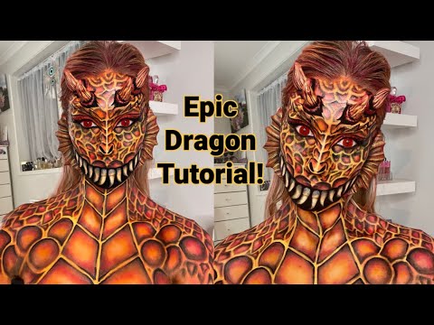 Dragon Makeup Tutorial Wow Youtube