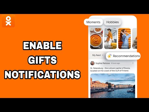 Cómo habilitar notificaciones de regalos en Ok: aplicación de red social