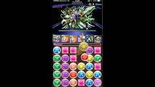 パズドラ　絶無限回廊　10F～17F　ソニアグランPTパート2