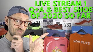 Live Stream 1 - Answering viewer questions & my best running shoes of 2020 so far | eddbud