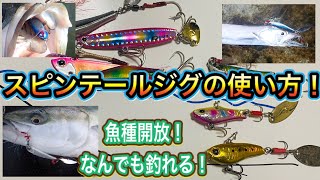 スピンテールジグお前はなんだ？　シーバス、青物、魚種問わず釣れると言われるスピンテールについてまとめてみました。