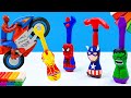 How to make repair kits mod Superhero Hulk, Spider man, Captain America and Ironman with clay