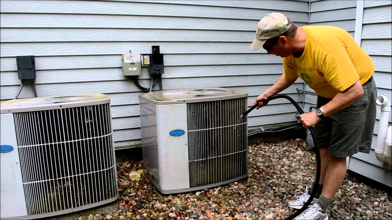 Cleaning Air Conditioner Coils (How To Video) - YouTube