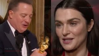 Rachel Weisz Reacts To Brendan Fraser's Oscar Win