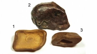 Three new minerals are discovered in a meteorite.