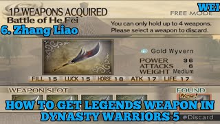 Cara Mendapatkan Senjata Terakhir Zhang Liao | Dynasty Warriors 5 | No Commentary