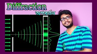 Diffraction (অপবর্তন) | Fraunhofer diffraction| Maxima/Minima-explained in Bengali (XII Wave Optics)