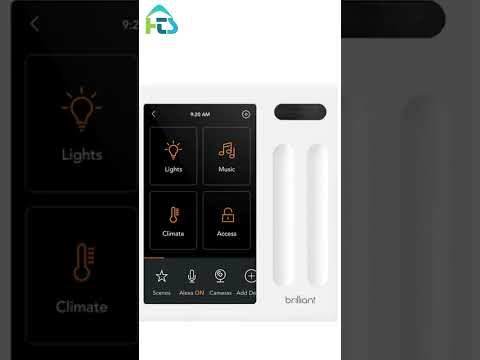 Brilliant Smart Home Control 1 Switch Panel Home Automation System 2023 Hometechsupply.com