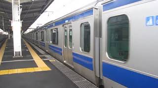 常磐線　E531系K411+K479編成　341M　快速 勝田 行　上野駅発車　2019.10.26