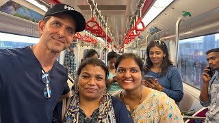 Hrithik Roshan Meets and Greet Fan In Mumbai Metro | Fans Moment | Latest Updates ||