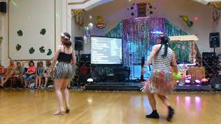 Vancouver Fireworks Line Dance by Roy Verdonk \u0026 Jef Camps Demo @Eurodance 2018