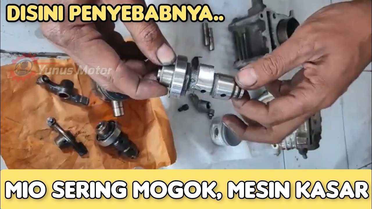 Penyebab Mio Sering Mogok, Mesin Kasar, Dan Oli Cepet Habis - YouTube