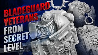 I Built Warhammer 40k BLADEGUARD VETERANS from Amazon's Secret Level!