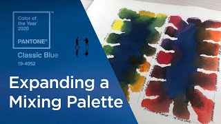 Pantone Classic Blue 2020: Expanding a mixing palette