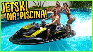 BRINQUEI COM JET SKI NA PISCINA!! ( COM AMIGAS )  [ REZENDE EVIL ]