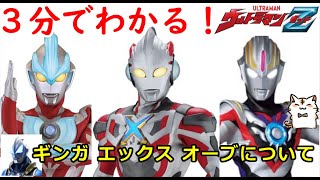 【解説#6】ウルトラマンZ ジード ギャラクシーライジングの3人について 3分でわかるウルトラマンゼット ~Ultraman Z Course 6~