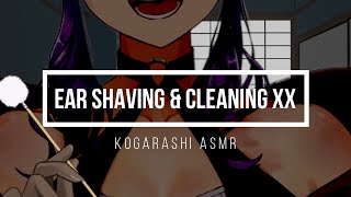 【ASMR】寝たい方必見！ 耳毛剃りと耳かき Ear shaving \u0026 cleaning 【木枯ASMR】