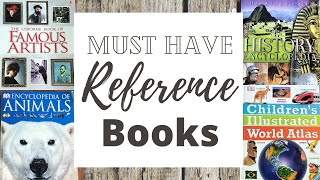 Must Have REFERENCE BOOKS for your HOMESCHOOL | Book Chat & Flip Through | Back to School Series