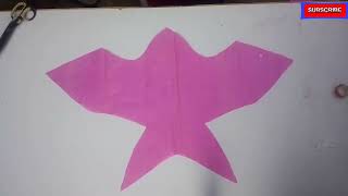 MAKING BIRD KITE / FLYING TESTED KITE / HOW TO MAKE PIGEON KITE (SIMPE \u0026 Easy) 2023