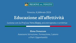 EDUCAZIONE ALL'AFFETTIVITA'