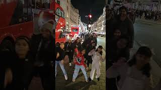 Jingle bells dance  in london #londontamilvlog #uktamilvlogs #uktamils #jinglebells #christmas