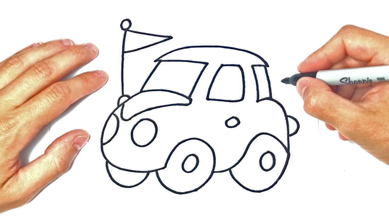 Cómo Dibujar Un Auto O Carro | Dibujo De Auto O Carro - YouTube