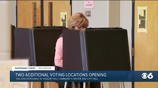 Two early voting locations open in Richmond