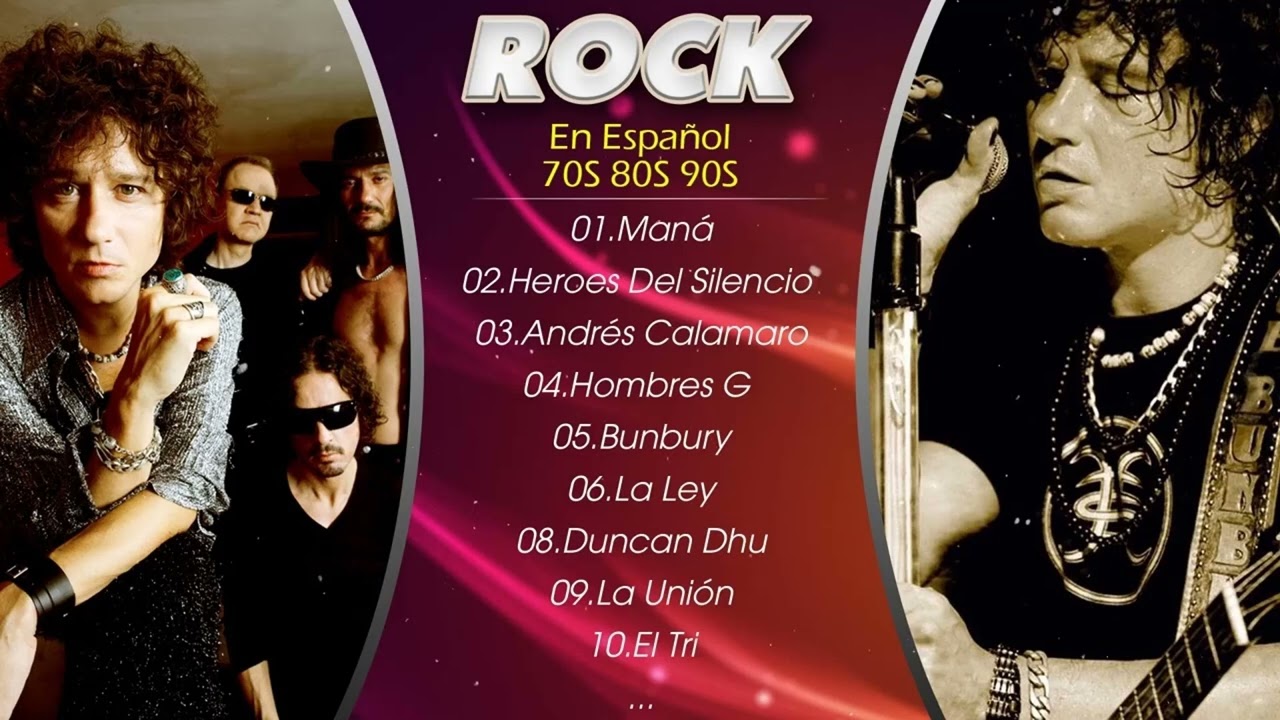 Enrique Bunbury, Caifanes, Enanitos Verdes, Mana, Soda Estereo - Rock ...