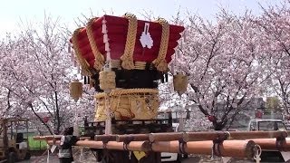 平成23年南あわじ市府中八幡神社春祭り だんじり映像　小榎列