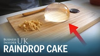 The calorie-free vegan ‘raindrop cake’ has arrived in London – here's how it's made