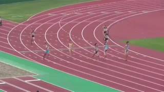 H30北信越高校総体　女子400m準決勝2組(松本国際　三和)