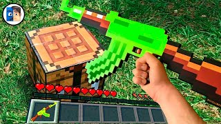 Minecraft RTX in Real Life POV Realistic Minecraft vs Real Life Texture Pack 創世神第一人稱真人版