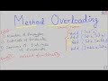 Java-68- Method Overloading in Java || Java Programming