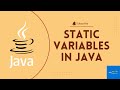Static variables in Java