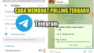 cara membuat polling di telegram