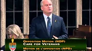 Hon. Min. O'Toole VAC - Opposition Motion - Care for Veterans May 11, 2015