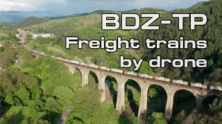 Trainspotting (BG) - Freight trains of BDZ-TP (4K drone video)