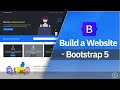 Bootstrap 5 Crash Course | Website Build & Deploy